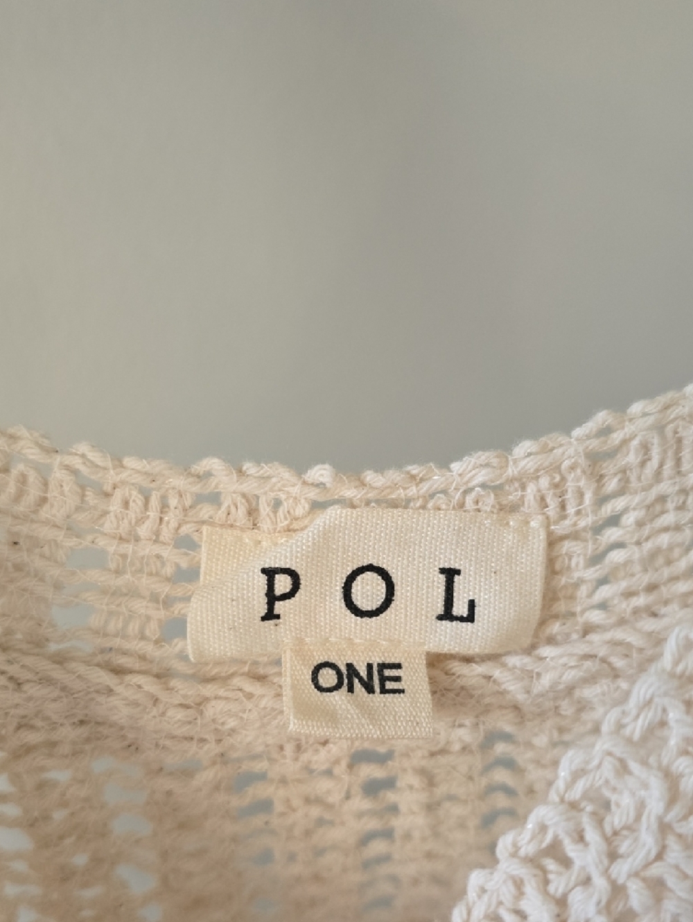 POL Cream Ruffled Knit Tank Top - Picture 2 of 5